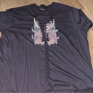 Torrid Black Graphic T-Shirt for Men